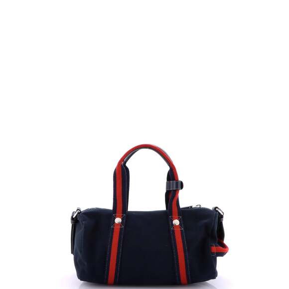 Gucci Crest Duffle Printed Canvas Small #210786G11B - Picture 3 of 6